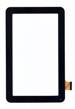 Сенсорное стекло (тачскрин) для Irbis TZ18, черное с рамкой