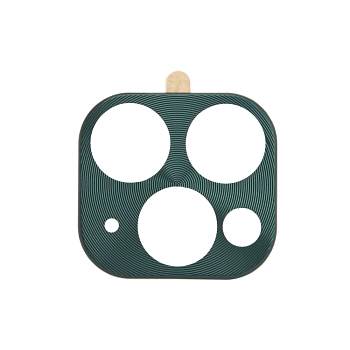 Накладка на модуль камер для Apple iPhone 11 Pro, 11 Pro Max "Camera Film" металл., зеленый