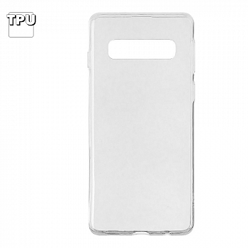 Чехол силиконовый "LP" для Samsung Galaxy S10 TPU, прозрачный (европакет)