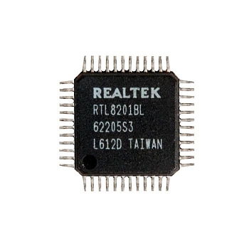 Сетевой контроллер RTL8201BL QFP-48 с разбора