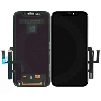 Модуль для Apple iPhone 11 Pro + тачскрин, черный с рамкой (оригинал LCD)